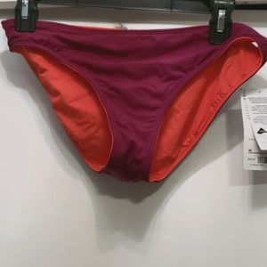 NWT Athleta reversible bikini bottom, Sz M